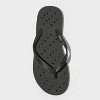 Shower Flip Flops Black - Room Essentials™ - 3 of 4