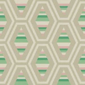 Joules Hallaton Kilim Garden Greens Wallpaper - 1 of 4