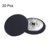Unique Bargains Metal Shank Round Cloth Covered DIY Sewing Buttons 20 Pcs - 3 of 4