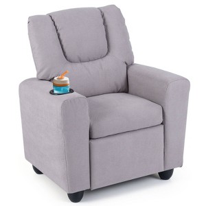 Safstar Kids Recliner with Cup Holder w/Adjustable Backrest & Footrest for Boys & Girls - 1 of 4