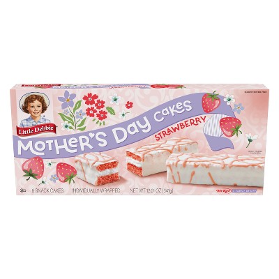 Little Debbie Strawberry Mother's Day Cakes - 12.01oz/8ct