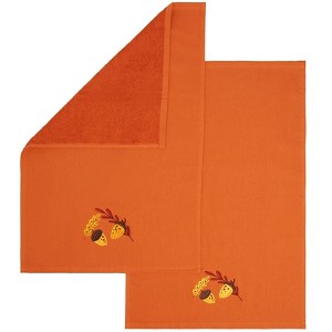 The Lakeside Collection Gnome Acorn Bath Collection - Shower Curtain - 1 of 4