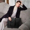 Laptop Tote Bag for Women 15.6 Inch Waterproof Leather Computer Bags Business Office Work Briefcase - 3 of 4