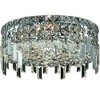 Elegant Lighting Maxime 4 light Chrome Flush Mount Clear Royal Cut Crystal - 2 of 4