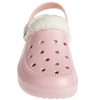 FOAMWALK Women's Comfortable Furry Solid and Bubble Heel Platform Clogs with Faux Fur Lining - Fur Lined Clogs for Women - 4 of 4