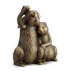 SPI Home Selfie Sweeties Garden Sculpture – 11.5" Tall Cast Aluminum Whimsical Outdoor Animal Figurine - 3 of 4