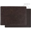 KAF Home Santiago set of 4  faux leather placemats - 2 of 2