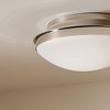 Kichler Lighting Bretta 3 - Light Flush Mount in  Polished Nickel - 4 of 4