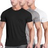 COOFANDY Men's 3 Pack Workout T Shirts Short Sleeve Gym Bodybuilding Muscle Shirt Base Layer Fitness Tee Tops - 4 of 4