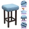 Unique Bargains Polyester Soft Thick Anti-Wrinkle Bar Saddle Seat Stool Covers 4 Pcs - 3 of 4