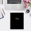 Blue Sky Brook Gossen Planner Clear PET 8.5"x11" Weekly/Monthly Wirebound (12 Month) Solid Black Blue Font July 2025 to June 2026 - 2 of 4