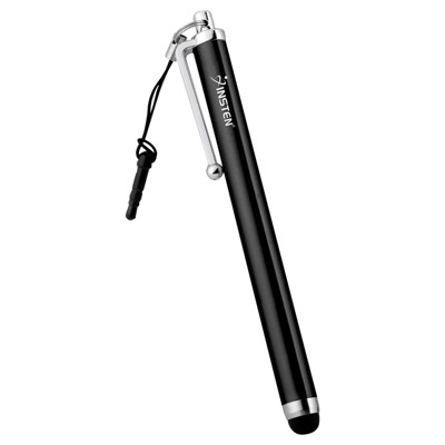 Insten Universal Touchscreen Stylus Pen Compatible with iPad, iPhone, Chromebook, Tablet, Samsung, Touch Screens, Black
