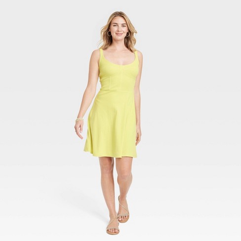 Women's Midi Slip Dress - Universal Thread™ Green Xl : Target