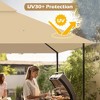 Yescom 12x12Ft Replacement Canopy Top Custom fit for Crown Shades Gazebo MS144-150D Outdoor Yard Party Summer BBQ Beige - 3 of 4