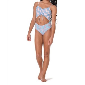 Girl Peek A Boo Swimsuit - submarine - 1 of 3