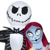 Gemmy Airblown Inflatable Nightmare Before Christmas Scene Disney , 6 ft Tall, Multi - 4 of 4