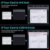 3 Pack Vaccination Card Protector, 4*3in Immunization Record Vaccine Card Holder, Plastic Clear ID Card Holder Name Tags Badge Holders - 4 of 4