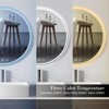 UNISOAR Round LED Bathroom Mirror with Lights - 2 of 4