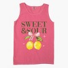 Simply Sage Market Sweet & Sour Lemon Garment Dyed Tank - 3 of 3