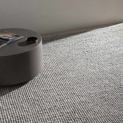 Hauteloom Rectangle Area Rug  Charcoal