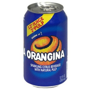 Orangina Drink Cans,12-Ounce (Pack of 4) - 1 of 1