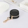 Jewelry Ring Holder Box with Keychain, Small Travel Ring Earring Stud Necklace Storage Case - 3 of 4