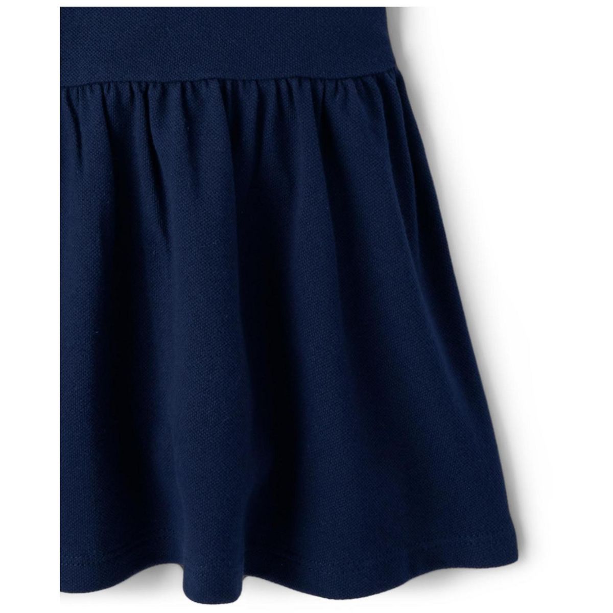 The Children's Place Toddler Girls Uniform Short Sleeve Pique Knit Polo Dress - thumbnail 4