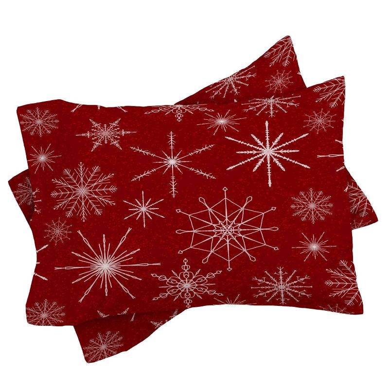 Snowflakes Comforter Set - Deny Designs, 4 of 6
