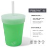 Silipint: Kids Straw Tumblers 8oz: 4 Pack - 2 of 4