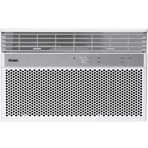 Haier 8000 BTU 115V Window Air Conditioner with WiFi and Eco Mode for  Medium Rooms White QHNG08AA