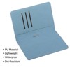 Unique Bargains PU Leather Travel Document Organizer Card Wallet with Elastic Strap 5.8"x3.9" - 3 of 3