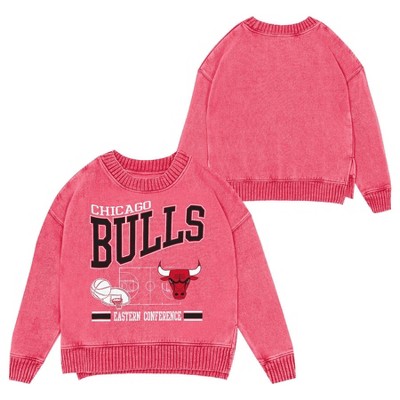 NBA Chicago Bulls Kids' Crew Fleece Sweatshirt