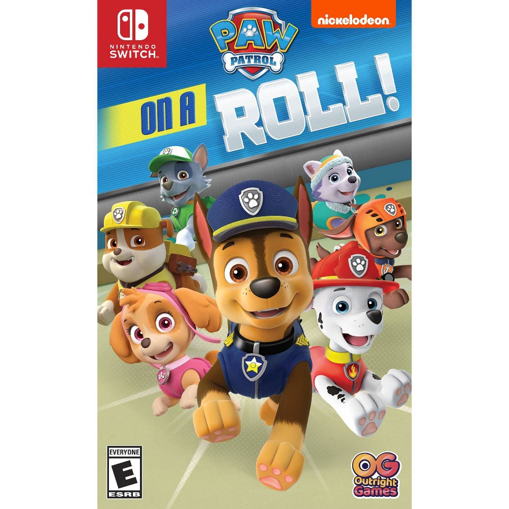 Photos - Game Paw Patrol :On a Roll - Nintendo Switch: Adventure , Local Multiplayer, 