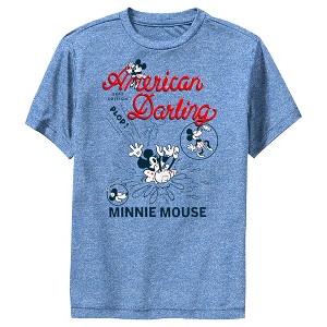 Boy's Mickey & Friends Mickey and Friends Minnie American Darling Performance Tee - 1 of 4