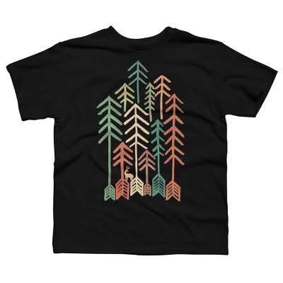 Boy's Design By Humans Deer In The Arrow Wilderness By radiomode T-Shirt