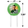 Big Bang Theory Sheldon Cooper Im Not Crazy Acrylic Cake Topper - 2 of 4