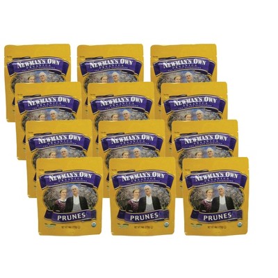 Newman's Own Organics Dried Prunes - Case of 12/6 oz