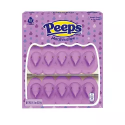 Peeps Easter Lavender Marshmallow Chicks - 4.5oz/15ct