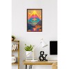Trends International Ray Heere - UFO Pyramid 1 Framed Wall Poster Prints - 2 of 4