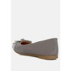 Rhinestones Embellished Toe Cap Ballerinas - 3 of 4