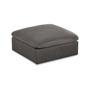 Meridian Furniture,Cozy Velvet Ottoman - 1 of 4