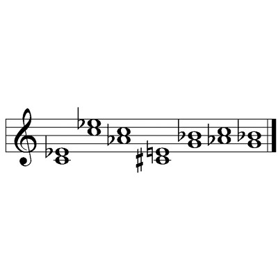 40'' Silver Aluminum and Teak Wind Chime