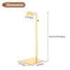 Unique Bargains Stainless Steel Retail Store Supplies Handbag Purse Display Stands - 2 of 4