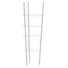 vidaXL Garden Plant Supports with 4 Rings 5 pcs Green 35.4" Steel - 4 of 4