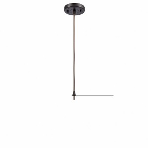 Beacon - 1 Light Cord Hung Mini Pendant In Modern Style-9 Inches Tall and 6 Inches Wide - 1 of 1