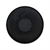 Yosemite Home Decor Modern Minimalist 18" D Dark Green Clock with Open Moving Gears - 4 of 4