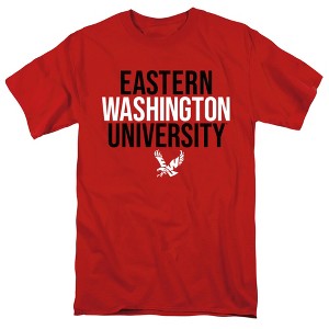 Men's Eastern Washington University Official Stacked T-Shirt - 1 of 4