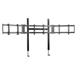 Dardoo Adjustable Triple Monitor Stand for 4080 Aluminum Racing Sim Cockpit Supports 27/32 inches Screens with angle Adjustment for Immersive Gaming - 1 of 4