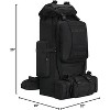 100L Camping Hiking Backpack,Molle military Tactical rucksack backpack,Waterproof Lightweight - 3 of 4