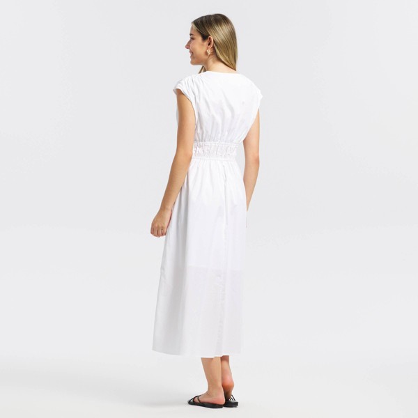 Vestido midi corte A fruncido de mujer - A New Day™ 4